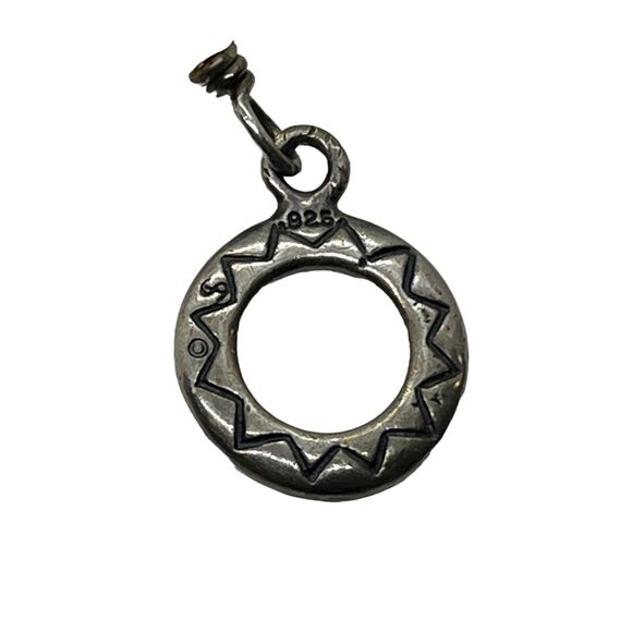 Shube Dakota West Sterling Multi Gemstone Native Necklace Station 925 Retro VTG - Picture 8 of 16